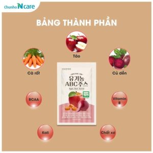 NƯỚC ÉP DETOX RAU CỦ HỮU CƠ CAO CẤP