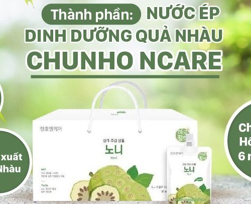 Nước Uống Dinh Dưỡng Quả Nhàu Chunho Ncare