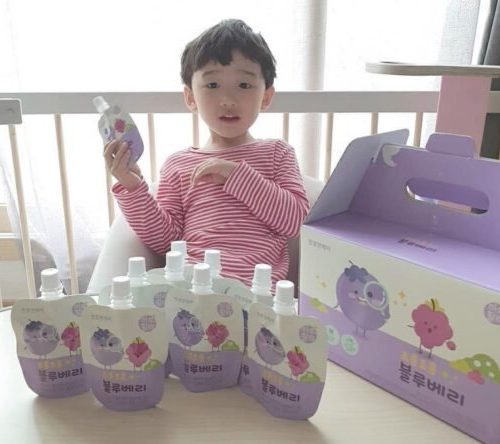 Nước Ép Dinh Dưỡng Việt Quất Chunho Ncare Baby – 30 Gói