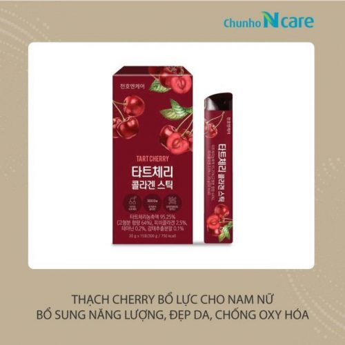 Thạch Cherry bổ lực Chunho Ncare